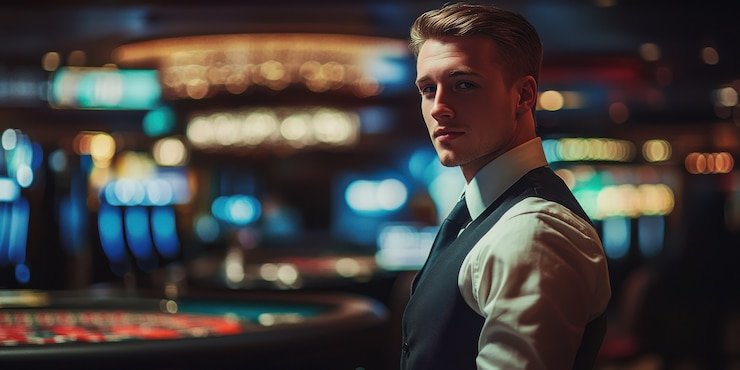 Tampilan meja live dealer Evolution Gaming blackjack di platform elit jp